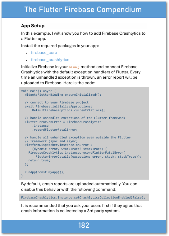 Firebase Crashlytics - Setup for Flutter Apps
