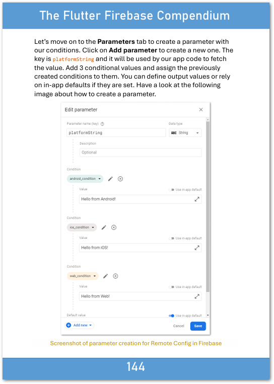Firebase Remote Config - Creating Parameters
